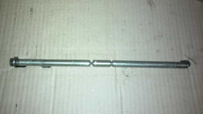 Rear Axle cut to pieces